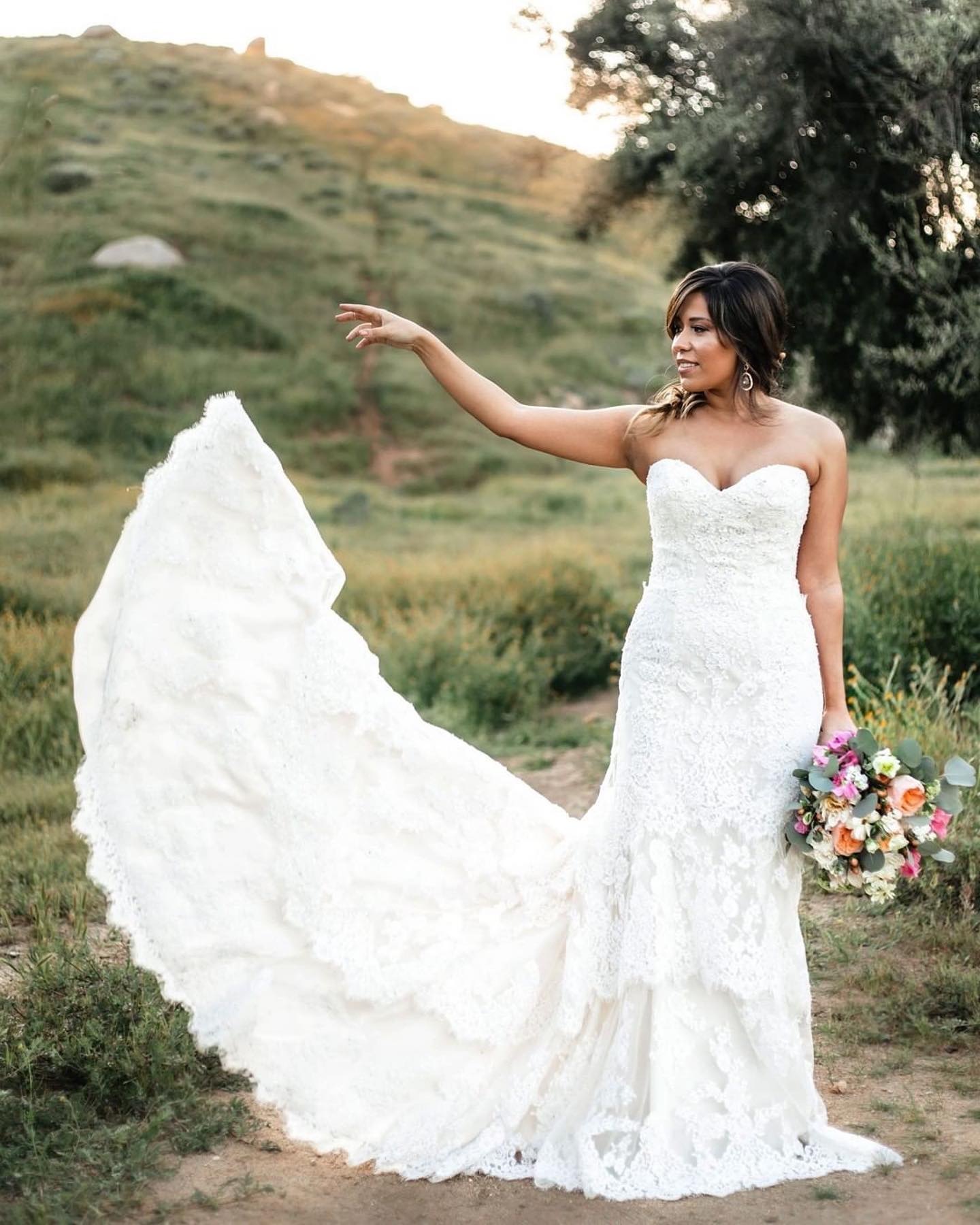 Photo of a real bride